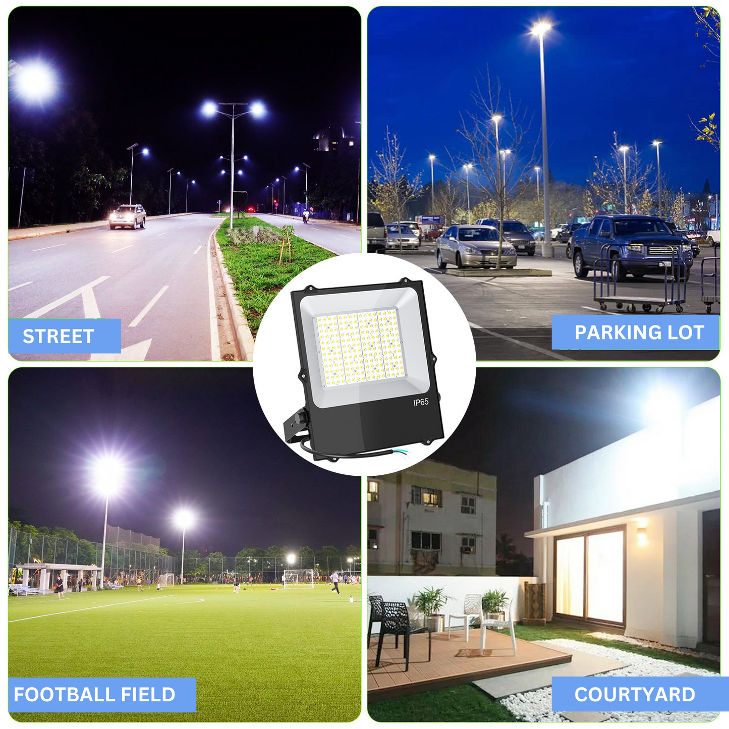 Pro Series 300W LED Flood Light Outdoor IP65 Waterproof 120 Degree Beam Angle 5 Years Warranty