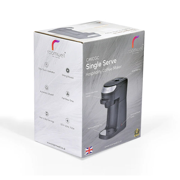 1-Cup Commercial Coffee Maker for Hotels | Fast Brewing & Auto Shut-Off | States Hospitality