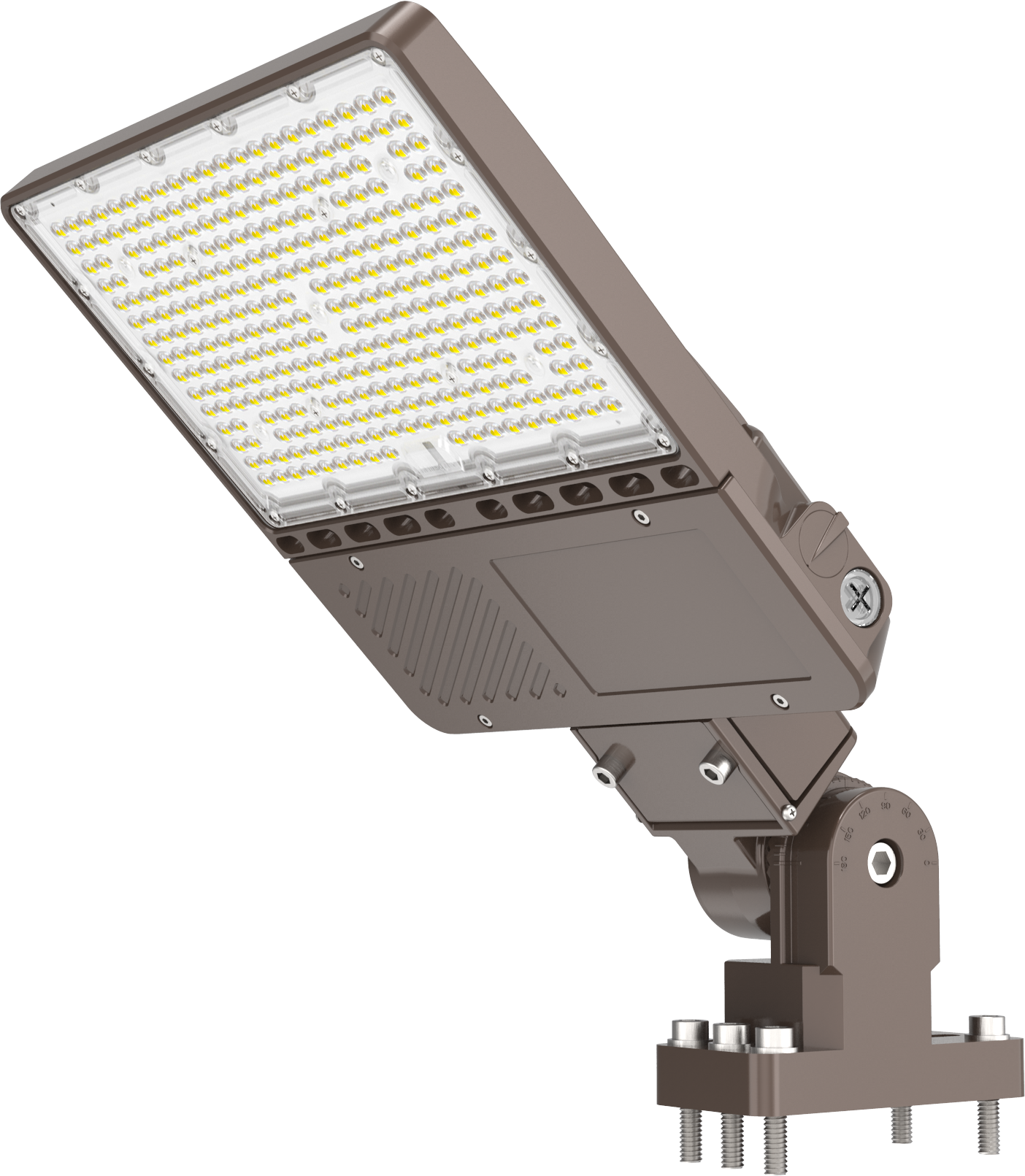 Pro Series 200W LED Parking Lot Lights 28000LM-800W MH/HID Replacement 5000K IP65 LED Shoebox Pole Lights For Driveway Tennis Court Slip Fitter