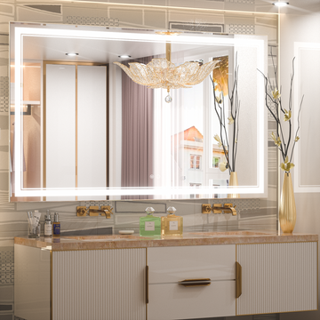 SHL Series  ETL Certificated 3-Color Frontlit LED Bathroom Mirror