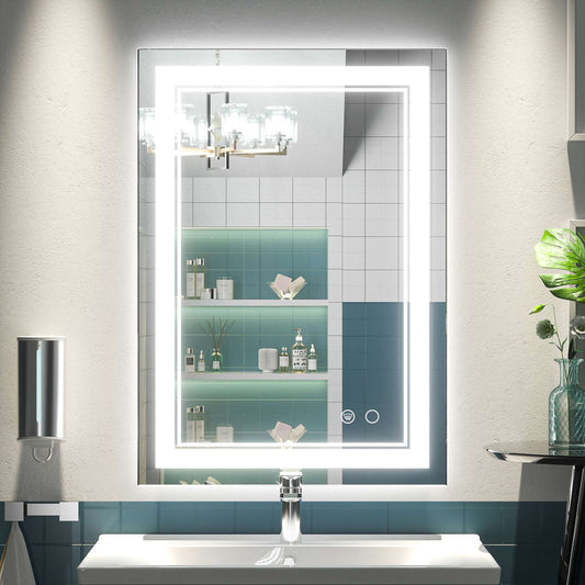 SHL ETL Certificated Frontlit LED Bathroom Mirror