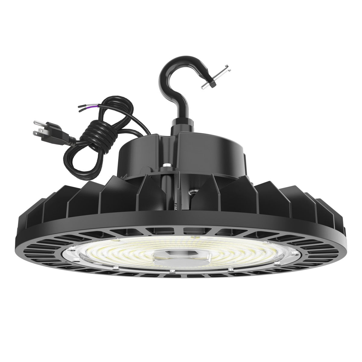 SHL  300W LED High Bay Light 48000LM (1500W HID/HPS Equiv)5000K Dimmable IP65 Commercial Warehouse Lighting Fixture