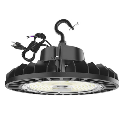 SHL  300W LED High Bay Light 48000LM (1500W HID/HPS Equiv)5000K Dimmable IP65 Commercial Warehouse Lighting Fixture