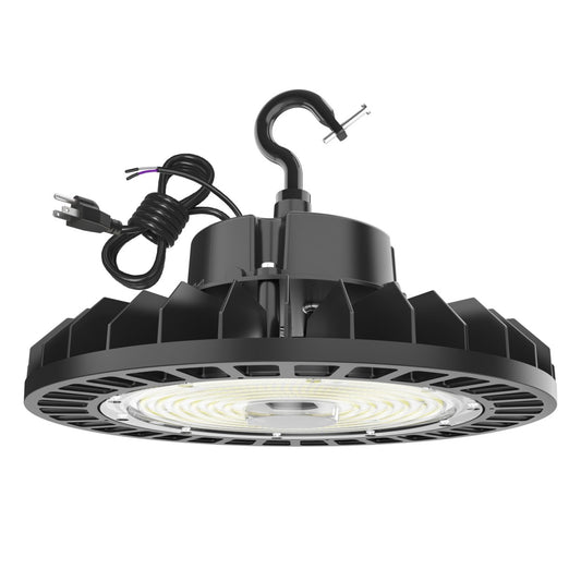 SHL  300W LED High Bay Light 48000LM (1500W HID/HPS Equiv)5000K Dimmable IP65 Commercial Warehouse Lighting Fixture