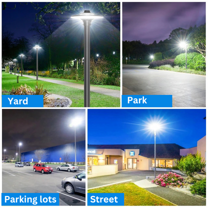SHL 60W LED Post Top Light with Photocell – 7,800 Lumens | 5000K | IP65 Waterproof