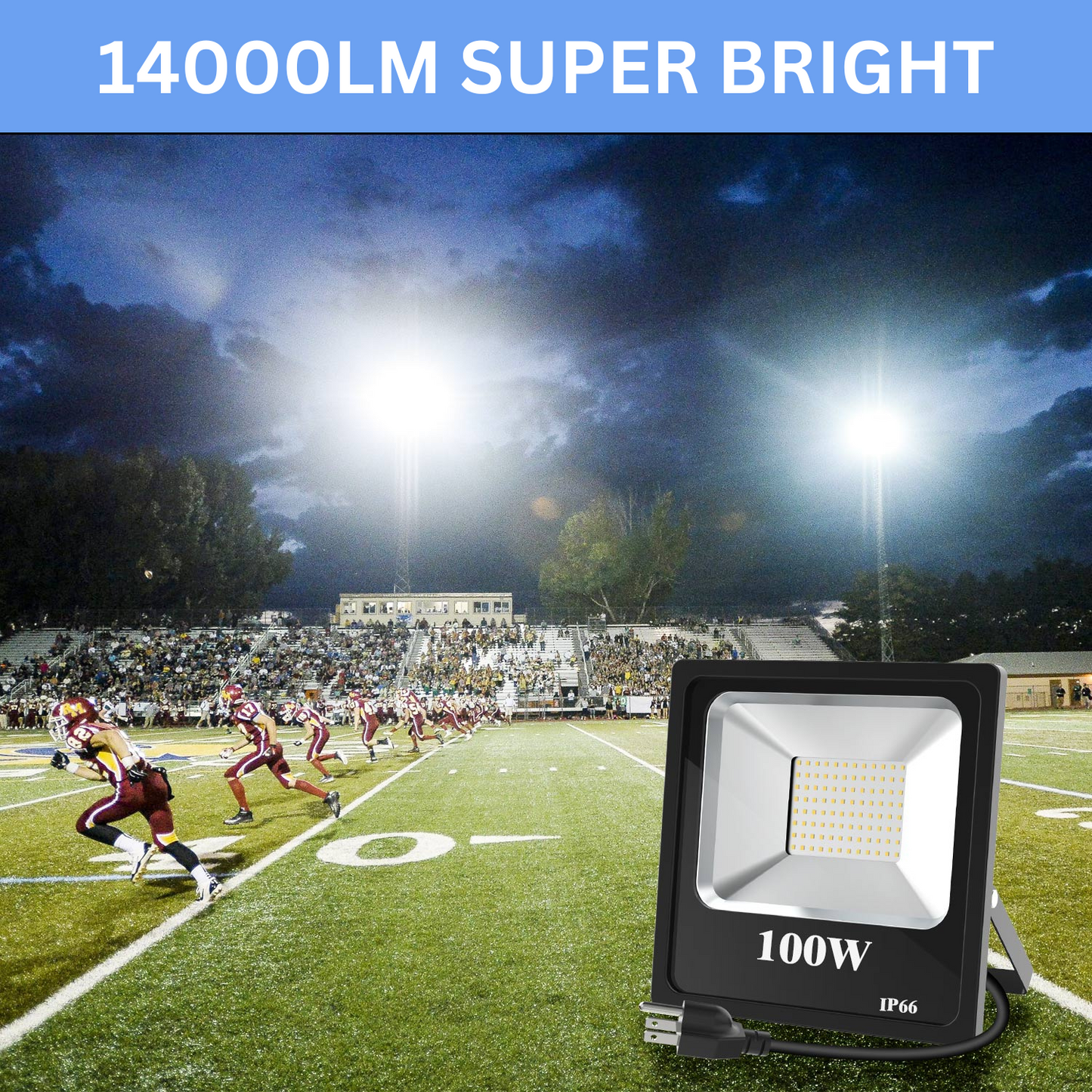 Pro Series 150W LED Flood Light Outdoor IP65 Waterproof 120 Degree Beam Angle 5 Years Warranty