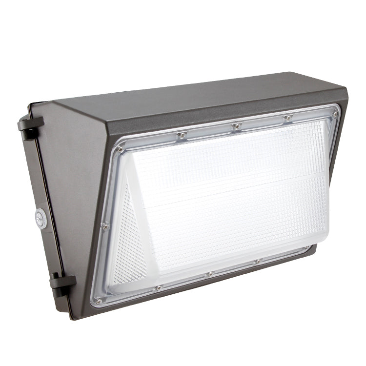 SHL 120W LED Wall Pack Light With Photocell 120-277V 5000K 15600LM IP65 Wallpack Glass Cover