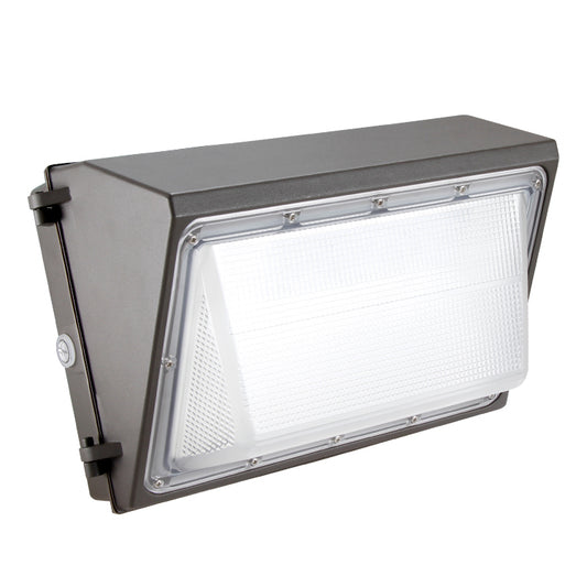SHL 120W LED Wall Pack Light With Photocell 120-277V 5000K 15600LM IP65 Wallpack Glass Cover