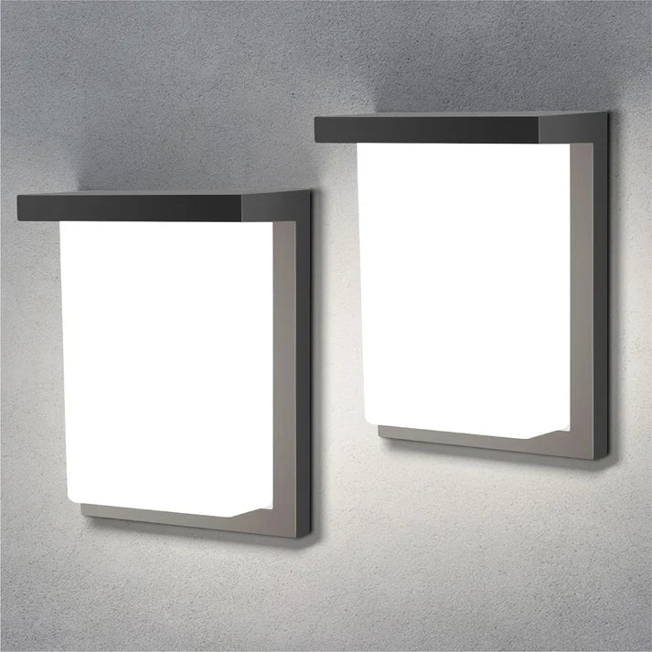 LED Outdoor Wall Sconce – 12W/14W/16W – CCT Selectable (3000K/4000K/5000K) – Oil Rubbed Bronze Finish