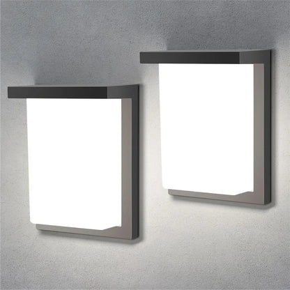 LED Outdoor Wall Sconce – 12W/14W/16W – CCT Selectable (3000K/4000K/5000K) – Oil Rubbed Bronze Finish