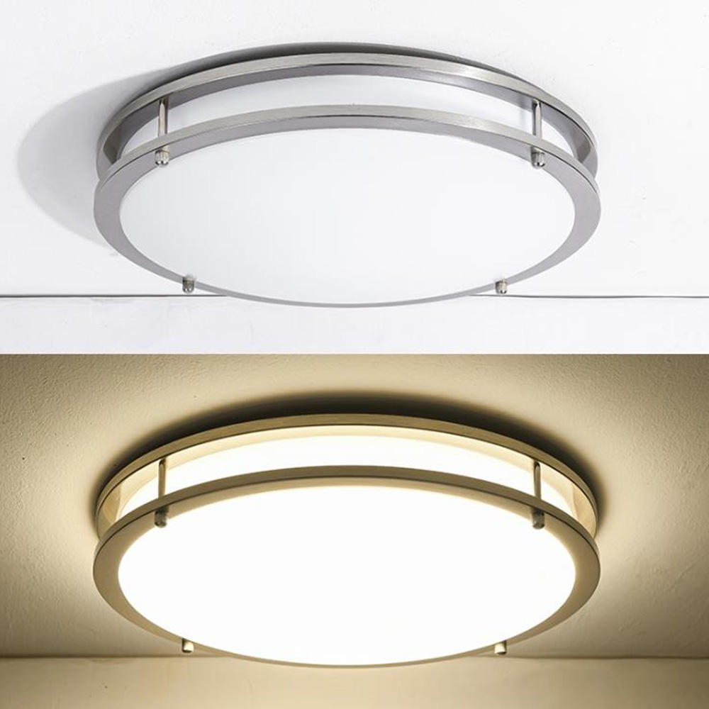12" LED Ceiling Light | Flush Mount |5CCT Adjustable | IP44 Rated | States Hospitality