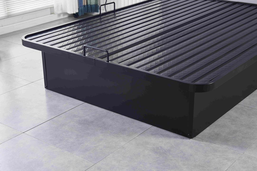 King Size Heavy-Duty Carbon Steel Bed Frame - Premium Support for Royal Comfort
