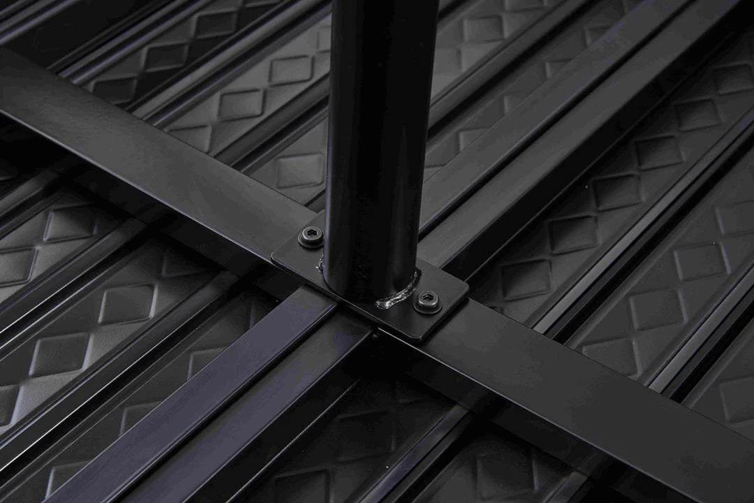 King Size Heavy-Duty Carbon Steel Bed Frame - Premium Support for Royal Comfort