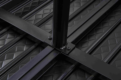 King Size Heavy-Duty Carbon Steel Bed Frame - Premium Support for Royal Comfort