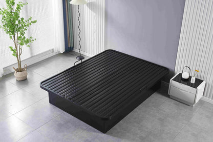 King Size Heavy-Duty Carbon Steel Bed Frame - Premium Support for Royal Comfort