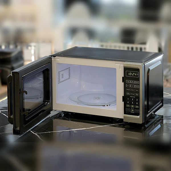 0.7 Cu.Ft Commercial Microwave for Hotels | Stainless Steel & Quick Cooking | States Hospitality