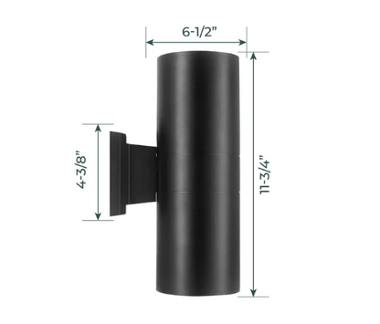 18W LED Up and Down Wall Light – Color Selectable – Outdoor LED Lighting for Walls, Pillars & Facades